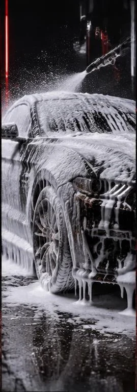 pH-neutral snow foam softening grit and contamination