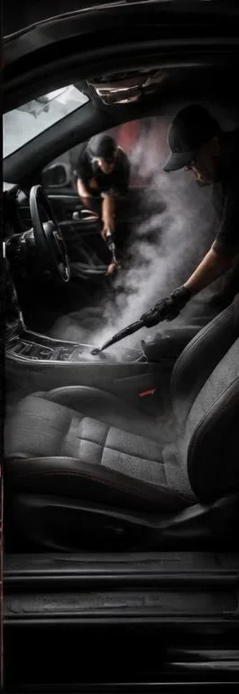 Deep interior steam extraction and leather conditioning